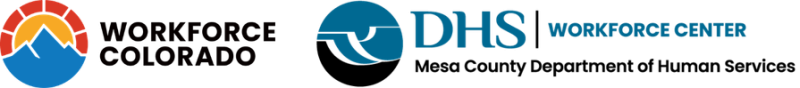 Workforce Colorado and Mesa County Workforce Center logos