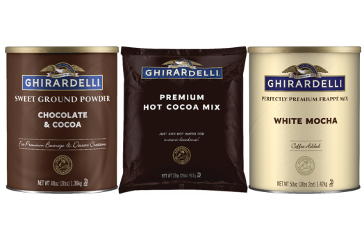 Ghirardelli powdered beverage mix recalled products.